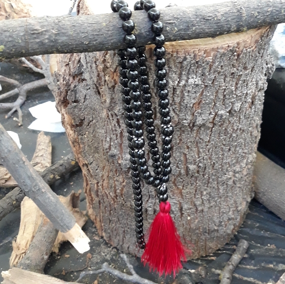 Handmade 108 Black Onyx Mala - Picture 3 of 6
